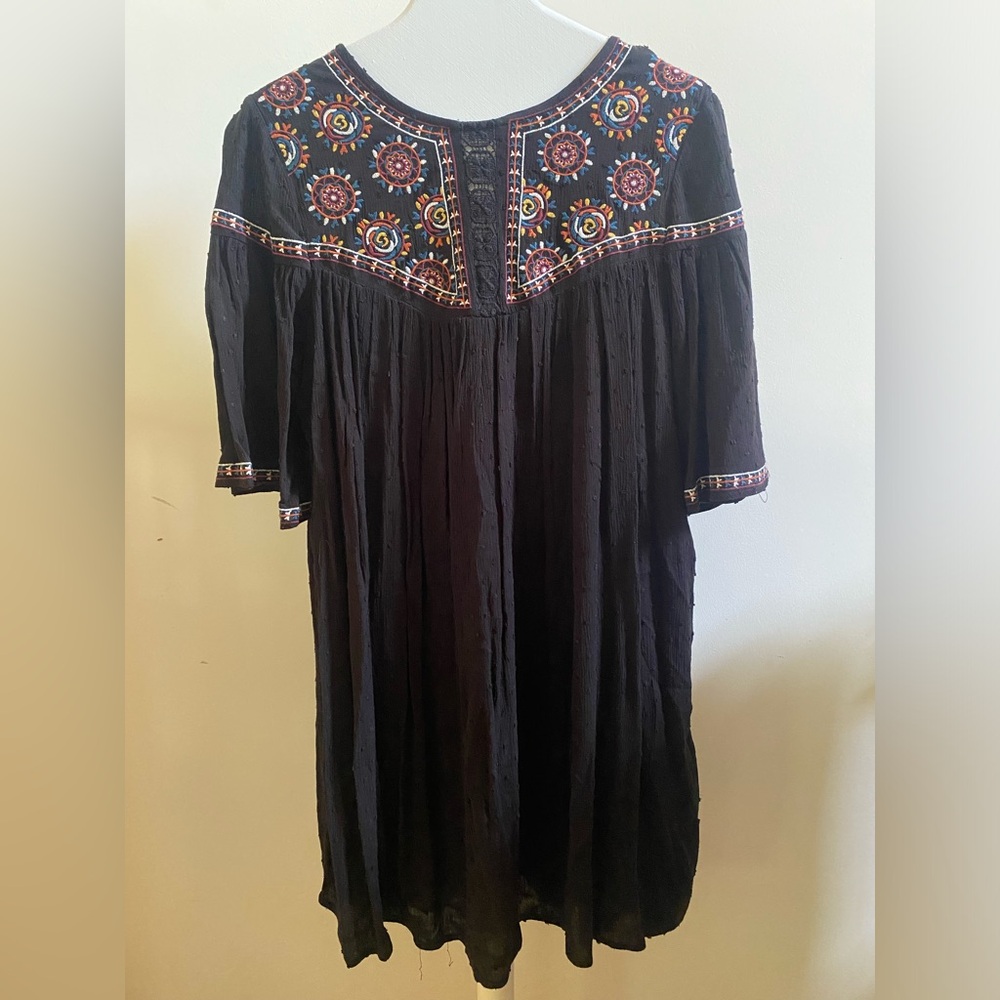 Francesca’s- Boho Embroidered Dress